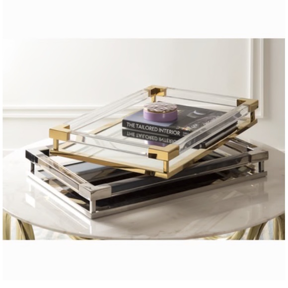Jonathan Adler Other - JONATHAN ADLER Jacques Golden, Mirrored Tray